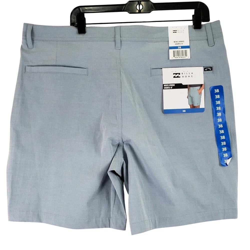 Billabong Crossfire Hybrid Shorts Mens 38 Blue Surf Summer Beach Casual